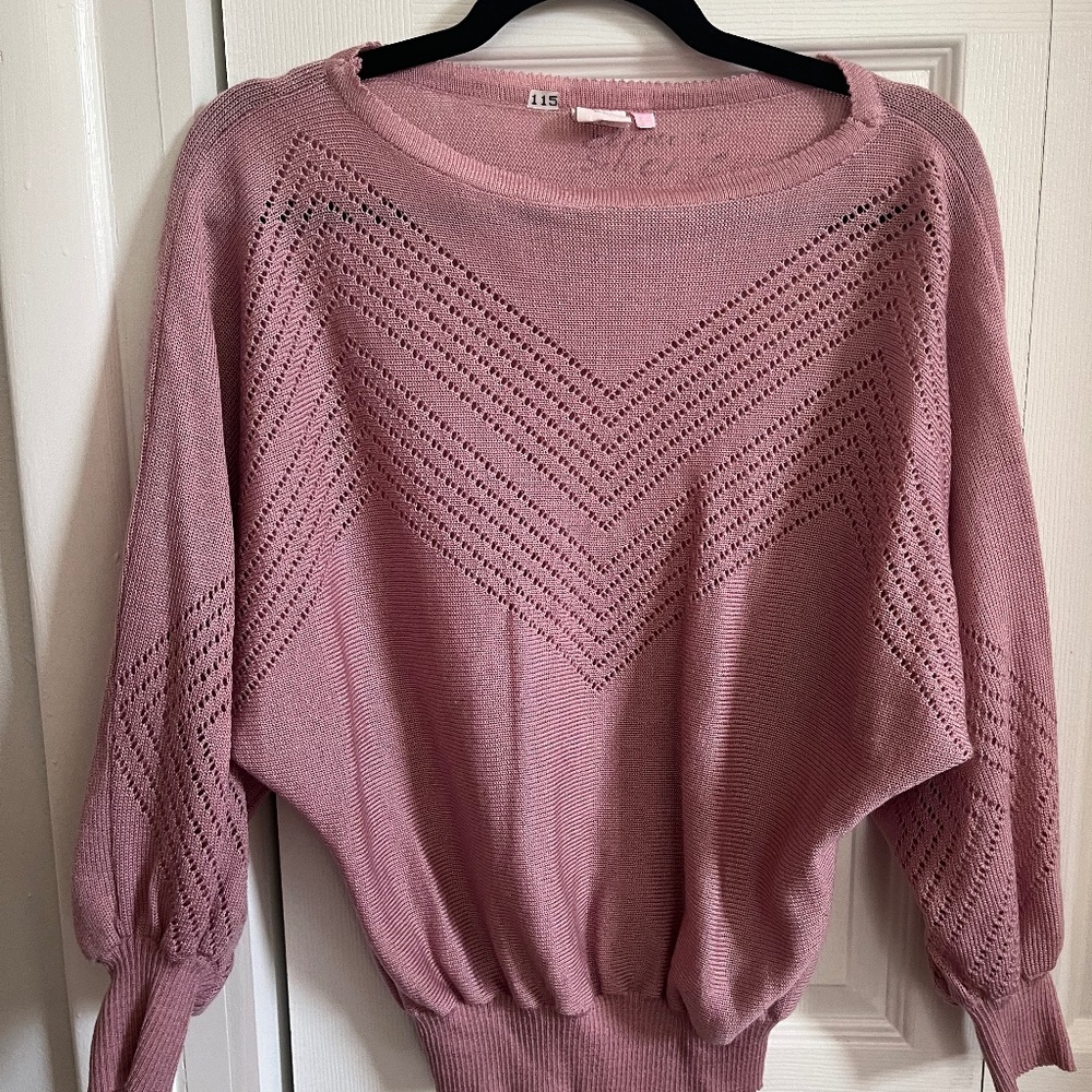 Women’s Vintage Mauve Sweater